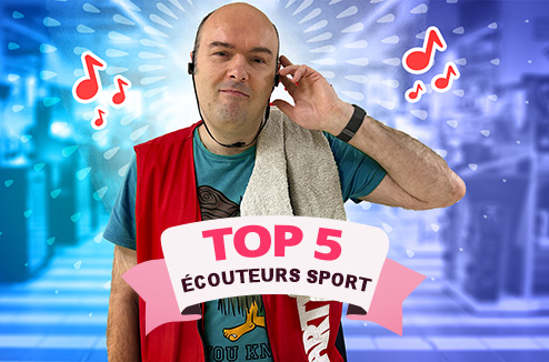 Top 5 des meilleurs écouteurs pour le sport