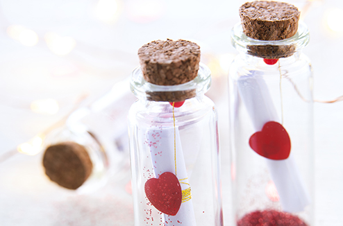 Dites-le... avec des fioles d'amour !