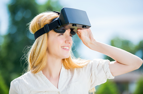 Casque de réalité virtuelle : zoom santé