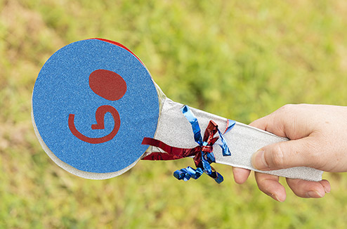 DIY Clap-clap pour encourager les joueurs