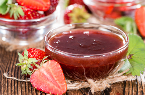 Coulis de fraises maison