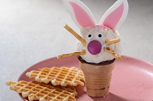 La boule de glace Lapin