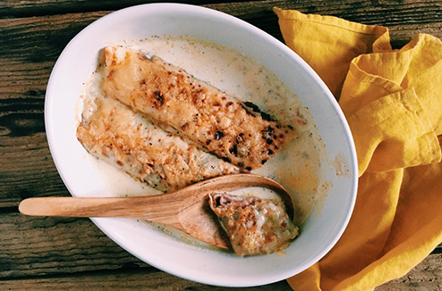 Le gratin de crêpes