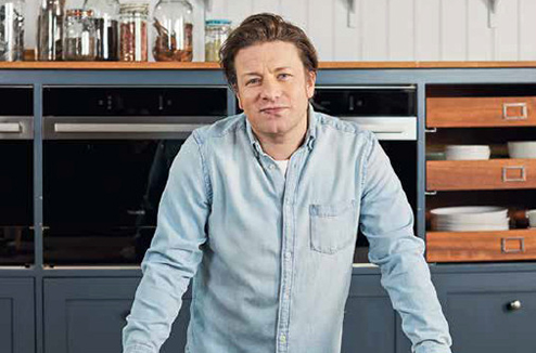Jamie Oliver, le plus enthousiaste des cuisiniers