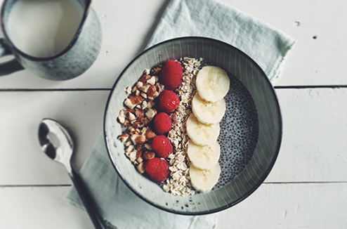 Porridge au lait d’amande maison