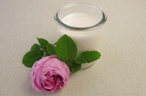 Lassi à la rose