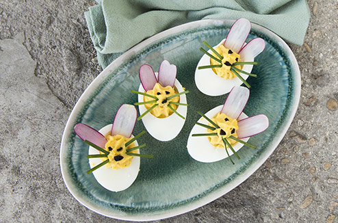 Les lapins mimosa de Pâques