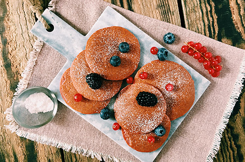 Pancakes à la betterave 