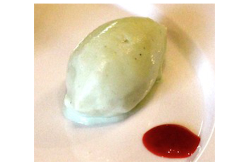 Glace pistache verveine