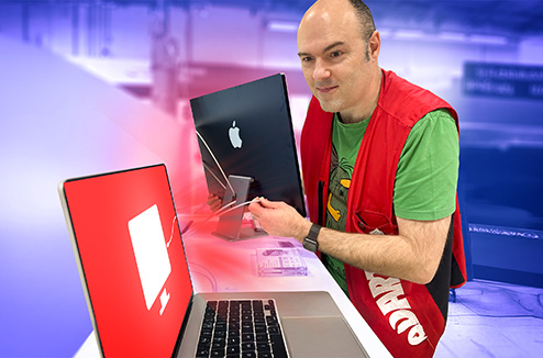 Comment relier mon Macbook à mon écran plat ?