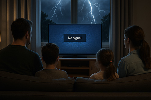 Pourquoi et comment protéger sa télévision d'un orage ou de surtensions électriques ? 