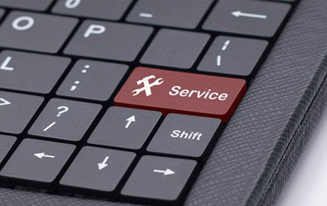 Touches du clavier d'un ordinateur