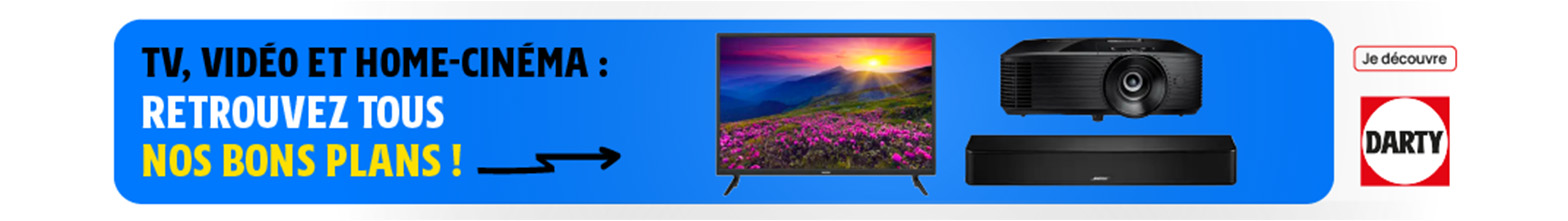 Bannière TV, vidéo & home cinéma