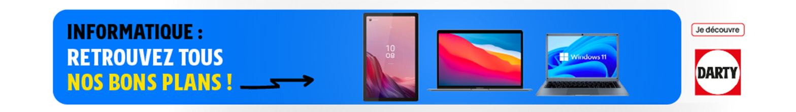 Bannière bons plans informatique