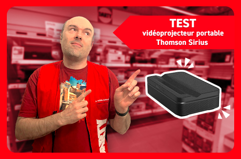Thomson Sirius PG55B : test et avis du vidéoprojecteur triple laser