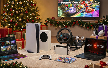 Sélection de consoles et jeux pour Noël
