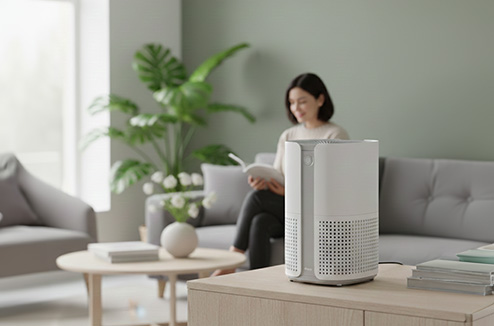 Test et avis sur le purificateur d'air Duux Bright 2