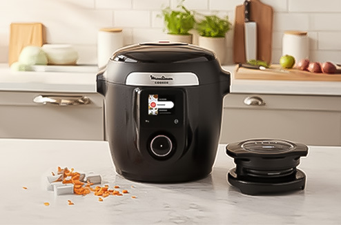 Cookeo+ Connect & Extra Crisp YY5449FB : le duo Moulinex