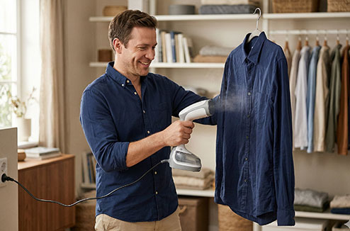 Défroisser plutôt que repasser un nouvel art de vivre…