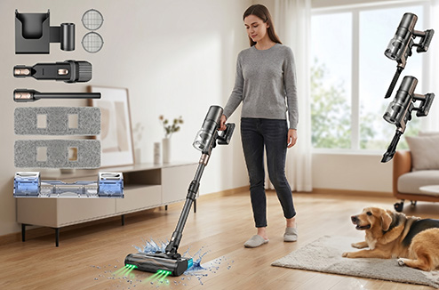 Test de l'aspirateur balai Proscenic P20 : notre avis