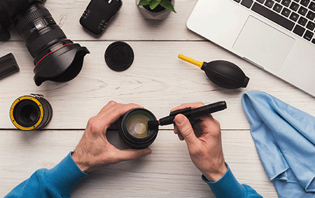 Nettoyage appareil photo