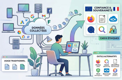 Autonomie numérique : choisir des outils éthiques et souverains