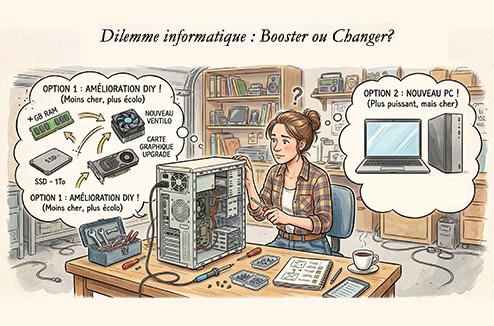 PC vieux, ralenti... faut-il le mettre à niveau ou le remplacer ?