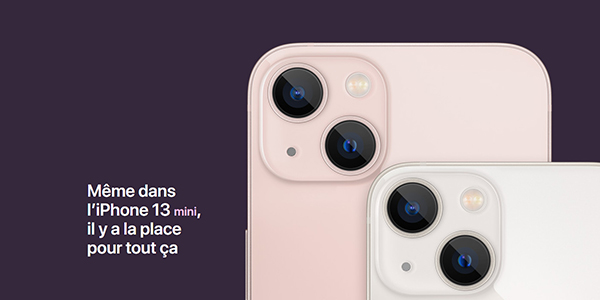 iPhone 13 le plus grand capteur photo sur un smartphone