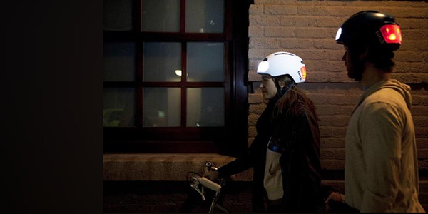 Casque Led pour vélo et trottinette