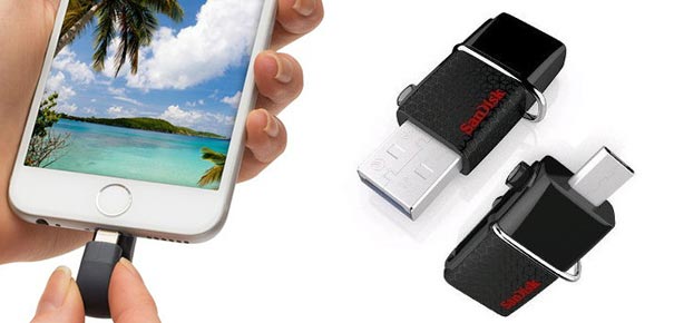 Cl&eacute; USB pour smartphone