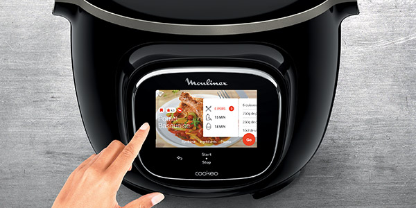 Cookeo Touch et son écran tactile