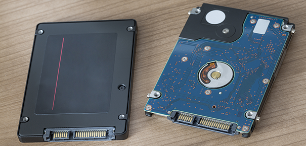 Diff&eacute;rence entre un SSD et un HDD