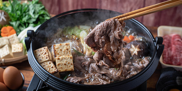 Shabu shabu ou nabe : la fondue japonaise aux fines tranches de viandes
