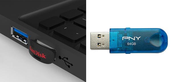 Format de cl&eacute; USB