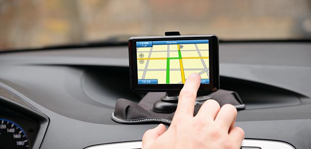 Trouver des adresses sur un GPS