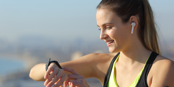 Des écouteurs adaptés pour la pratique du sport