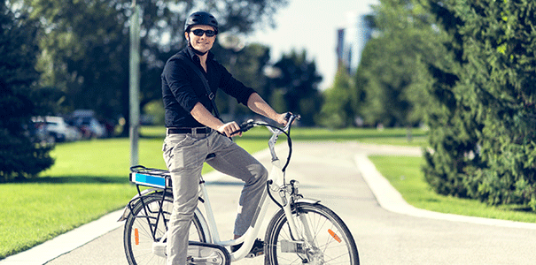 V&eacute;lo &eacute;lectrique pour se rendre au travail