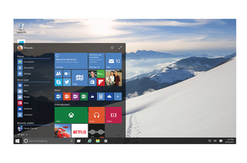 Windows 10 : un PC plus personnel et intelligent