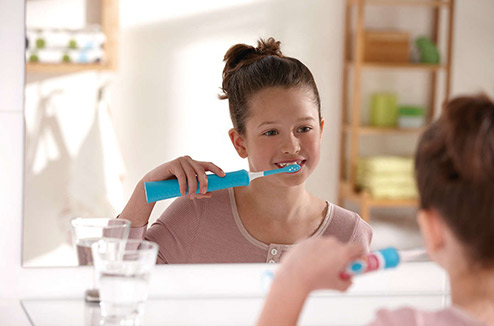 Ma fille a testé la brosse à dents électrique Sonicare de Philips