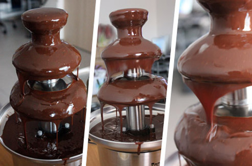 La recette de la fondue au chocolat