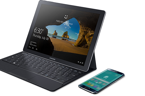 Tablette hybride Samsung Tab Pro S Windows 10 Zoom
