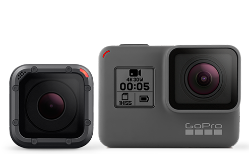 GoPro Hero5 Black et Hero5 Session : les nouvelles stars des caméras