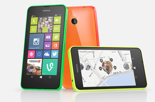 Windows Phone Nokia Lumia 635 à l'essai