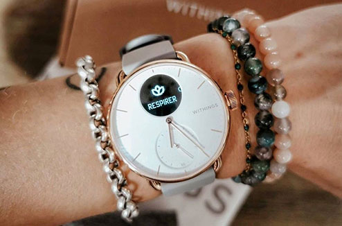 Montre connectée impact hotsell sur la santé