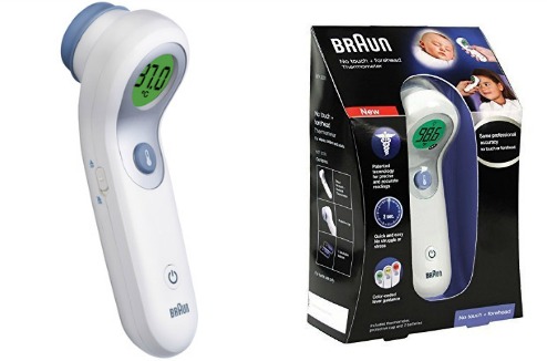 Test : thermomètre frontal et sans contact de Braun 