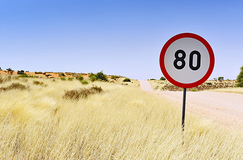 Vitesse à 80 km/h : comment garder ses points ?