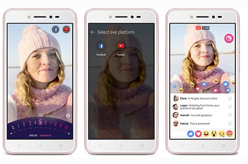 Le ZenFone Live, le smartphone qui sublime les selfies !