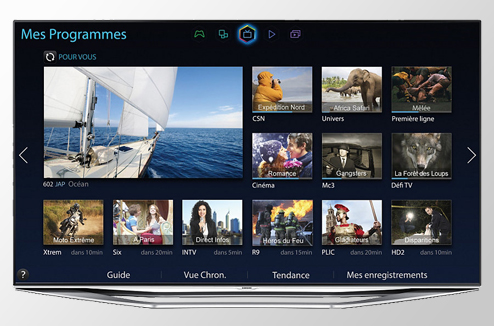 Test : Samsung Smart TV et S Recommandation