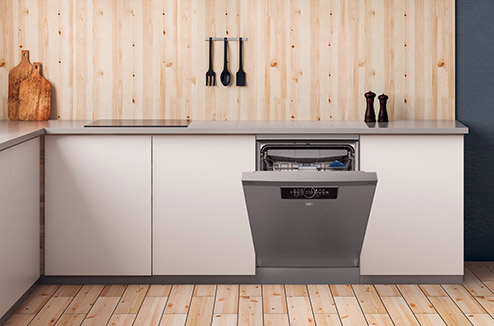 Le lave-vaisselle Beko SaveWater permet de réduire de 27 % l'eau utilisée à chaque cycle.