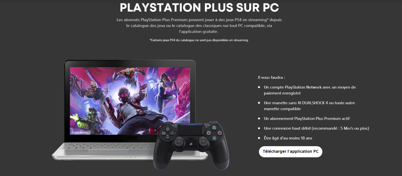 GAME STORE - Retrouvez un large choix de jeux PS4